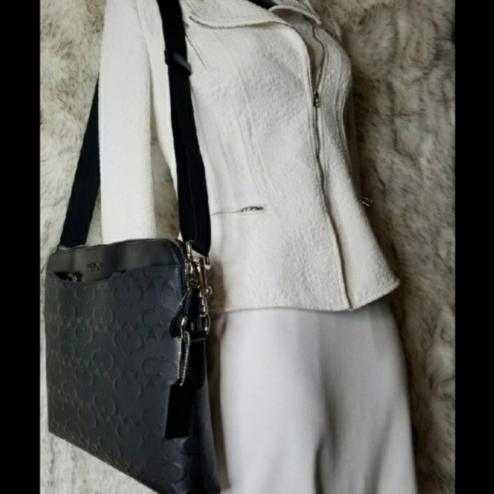COACH BAG Computer Laptop DESIGNER  Attache - Picture 6 of 8